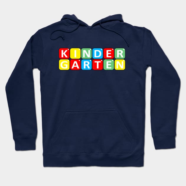 Kindergarten, Back To School Edition, Pre K Gift Hoodie by DMS DESIGN